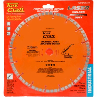 Tork Craft Diamond Blade 230X22.22 Turbo/Segm.Laser Tork Craft Diamond Blade 230X22.22 Turbo/Segm.Laser