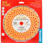 Tork Craft Diamond Blade Multi Purp.Segm.230mm Hard & Soft Mat. Tork Craft Diamond Blade Multi Purp.Segm.230mm Hard & Soft Mat.