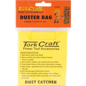 Tork Craft Tork Craft Dust Catcher Bag (5Pc Per Bag) For Drill Machine Tork Craft Tork Craft Dust Catcher Bag (5Pc Per Bag) For Drill Machine