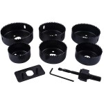 Tork Craft Downlighter Holesaw Set 6Pce 51 60 64 72 75 86 Tork Craft Downlighter Holesaw Set 6Pce 51 60 64 72 75 86