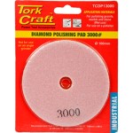 Tork Craft 100mm Diamond Wet Polishing Pad 3000 Grit Pink Tork Craft 100mm Diamond Wet Polishing Pad 3000 Grit Pink