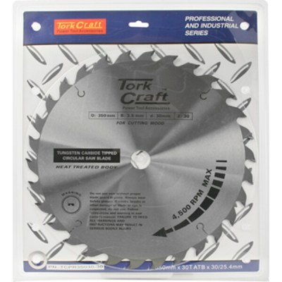 Tork Craft Blade TCT 350 X 30T 30/1 Professional Industrial Tork Craft Blade TCT 350 X 30T 30/1 Professional Industrial