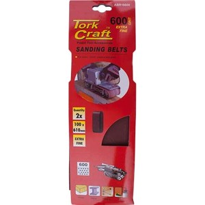 Tork Craft Sanding Belt 100 x 610mm 600Grit 2/Pack Tork Craft Sanding Belt 100 x 610mm 600Grit 2/Pack