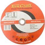 Tork Craft Cutting Disc Industrial Metal 230 x 1.8 x 22.2 mm Tork Craft Cutting Disc Industrial Metal 230 x 1.8 x 22.2 mm