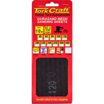 Tork Craft Durasand Mesh Sanding Sheet 120Grit 93 X 230mm 10Pc Per Pack Tork Craft Durasand Mesh Sanding Sheet 120Grit 93 X 230mm 10Pc Per Pack