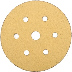 Tork Craft Gold Hook & Loop Disc (50 Pieces) 60 Grit 150mm X 6+1 Holes Tork Craft Gold Hook & Loop Disc (50 Pieces) 60 Grit 150mm X 6+1 Holes