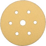 Tork Craft Gold Hook & Loop Disc (50 Pieces) 60 Grit 150mm X 6+1 Holes Tork Craft Gold Hook & Loop Disc (50 Pieces) 60 Grit 150mm X 6+1 Holes