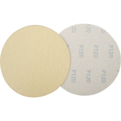 Tork Craft Gold Hook & Loop Disc (50 Pieces) 120 Grit 150mm Without Hole Tork Craft Gold Hook & Loop Disc (50 Pieces) 120 Grit 150mm Without Hole