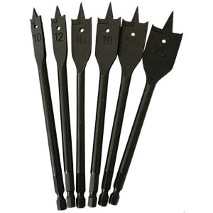 Tork Craft Spade Bit Pro Series 6 Pce Set Tork Craft Spade Bit Pro Series 6 Pce Set
