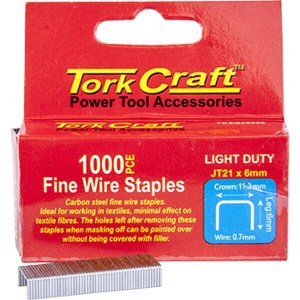 Tork Craft Staple Jt21X6mmx1000Pc Light Duty Tork Craft Staple Jt21X6mmx1000Pc Light Duty
