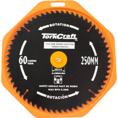 Tork Craft Blade Thin Kerf 250X60T 30-16 Tork Craft Blade Thin Kerf 250X60T 30-16