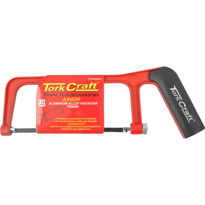 Tork Craft Aluminium Alloy Junior Hacksaw Frame 150mm Tork Craft Aluminium Alloy Junior Hacksaw Frame 150mm