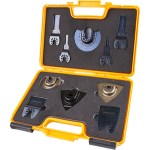 Tork Craft Quick Change Oscillating All Round Purpose Accessory Set 10Pc Tork Craft Quick Change Oscillating All Round Purpose Accessory Set 10Pc