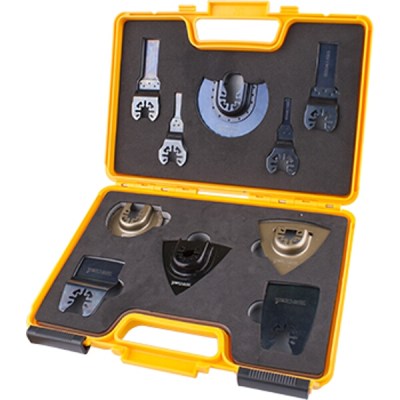 Tork Craft Quick Change Oscillating All Round Purpose Accessory Set 10Pc Tork Craft Quick Change Oscillating All Round Purpose Accessory Set 10Pc