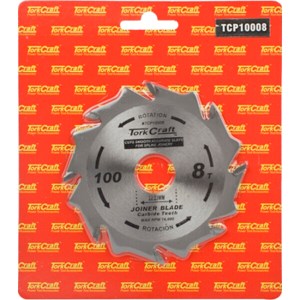 Tork Craft Blade Biscuit Joiner 100 X 8T 22.22mm TCT Tork Craft Blade Biscuit Joiner 100 X 8T 22.22mm TCT