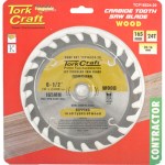 Tork Craft Blade Contractor 165 X 24T 20/16 Circular Saw TCT Tork Craft Blade Contractor 165 X 24T 20/16 Circular Saw TCT