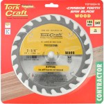 Tork Craft Blade Contractor 185 X 24T 16mm Circular Saw TCT Tork Craft Blade Contractor 185 X 24T 16mm Circular Saw TCT