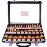 Tork Craft Router Bit Set 35Piece Aluminium Case Glass Front 1/4 Shank Tork Craft Router Bit Set 35Piece Aluminium Case Glass Front 1/4 Shank