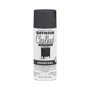 Rust-Oleum Chalked Paint Spray Charcoal 340g Rust-Oleum Chalked Paint Spray Charcoal 340g