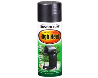 Rust-Oleum Speciality Hi Heat Bar-B-Que Black 340g Rust-Oleum Speciality Hi Heat Bar-B-Que Black 340g