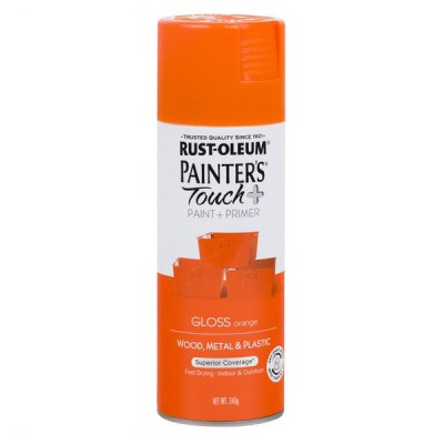 Rust-Oleum General Purpose Painters Touch + Gloss Orange 340g Rust-Oleum General Purpose Painters Touch + Gloss Orange 340g