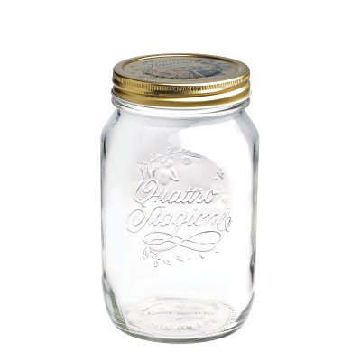 Bormioli Rocco – Quattro Jar – 1.0 Litre Bormioli Rocco – Quattro Jar – 1.0 Litre