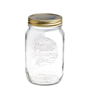 Bormioli Rocco – Quattro Jar – 1.0 Litre Bormioli Rocco – Quattro Jar – 1.0 Litre