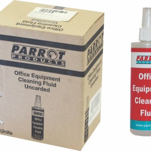 Parrot Products Office Equipment Cleaning Fluid (250ML Uncarded Box of 6) Parrot Products Office Equipment Cleaning Fluid (250ML Uncarded Box of 6)