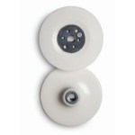 Flexipads Grinder Pad & Nut 100mm 3/8X24Unf White Flexipads Grinder Pad & Nut 100mm 3/8X24Unf White