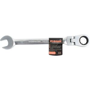 Fixman Flexible Ratchet Combination Wrench 17mm Fixman Flexible Ratchet Combination Wrench 17mm