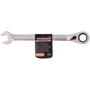 Fixman Reversible Combination Ratcheting Wrench 13mm Fixman Reversible Combination Ratcheting Wrench 13mm
