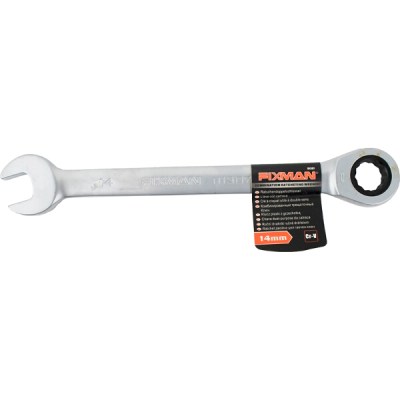 Fixman Combination Ratcheting Wrench 14mm Fixman Combination Ratcheting Wrench 14mm