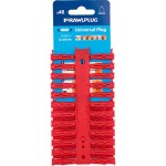 Rawlplug Universal Plug Red 6mm X 28mm X48-Clip Rawlplug Universal Plug Red 6mm X 28mm X48-Clip