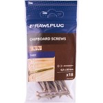 Rawlplug R-Ts Hardened Screw 4.0X50mm X18 Per Bag Rawlplug R-Ts Hardened Screw 4.0X50mm X18 Per Bag