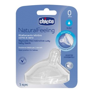 Chicco – Natural Feeling Teat 0M+ Regular Flow – Set Of 1 Chicco – Natural Feeling Teat 0M+ Regular Flow – Set Of 1