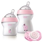 Chicco – Natural Feeling Feeding Gift Set – Pink Chicco – Natural Feeling Feeding Gift Set – Pink