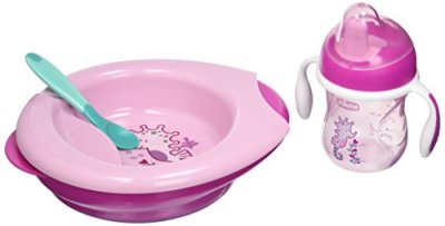 Chicco – Weaning Set – 6 Months – Pink Chicco – Weaning Set – 6 Months – Pink