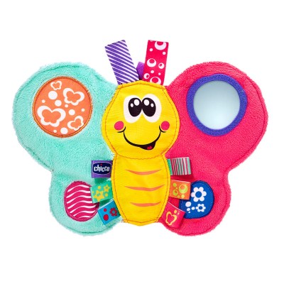 Baby Senses Daisy Cuddly Butterfly – Multi Primary Colours Baby Senses Daisy Cuddly Butterfly – Multi Primary Colours