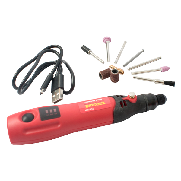 Tork Craft Mini Grinder Set Cordless 3.7V Li-Lion Usb Tork Craft Mini Grinder Set Cordless 3.7V Li-Lion Usb