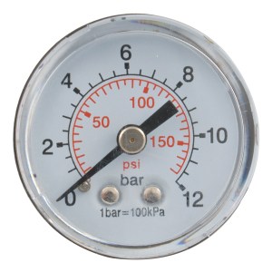 GAV Pressure Gauge 40MM 1/4″ Rear D4014R12 GAV Pressure Gauge 40MM 1/4″ Rear D4014R12