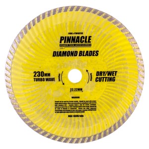 Diamond Blade Turbo Wave 230Mm X 22.22 Pinnacle Diamond Blade Turbo Wave 230Mm X 22.22 Pinnacle