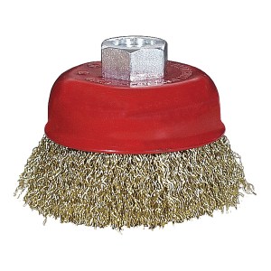 Tork Craft Wire Cup Brush Crimped 75mmxm14 Blister Tork Craft Wire Cup Brush Crimped 75mmxm14 Blister