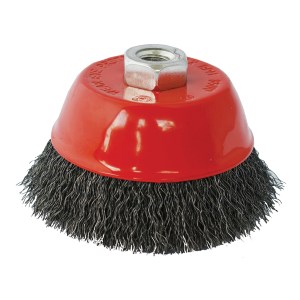 Tork Craft Wire Cup Brush Crimped Plain 100mmxm14 Blister Tork Craft Wire Cup Brush Crimped Plain 100mmxm14 Blister