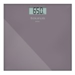 Taurus Bathroom Scale Battery Operated Glass Purple 180kg 3V “Sofia” Taurus Bathroom Scale Battery Operated Glass Purple 180kg 3V “Sofia”