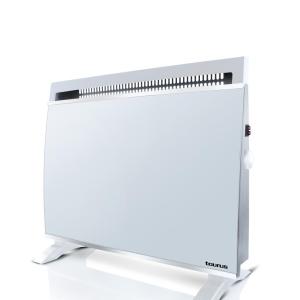 Taurus – Heater Electric Glass 2 Heat Settings – 1500W – White Taurus – Heater Electric Glass 2 Heat Settings – 1500W – White