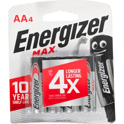 Energizer Max AA – 4 Pack Energizer Max AA – 4 Pack