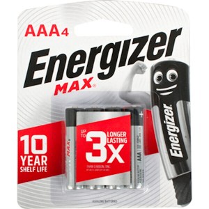 Energizer Max Aaa – 4 Pack Energizer Max Aaa – 4 Pack