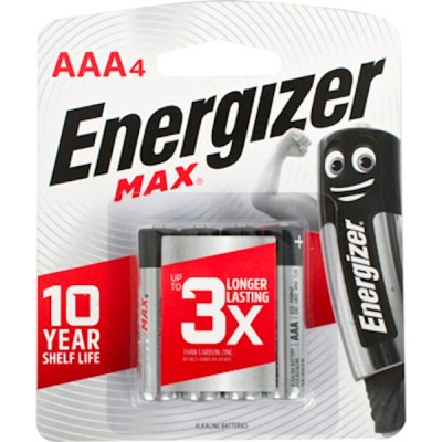 Energizer Max Aaa – 4 Pack Energizer Max Aaa – 4 Pack
