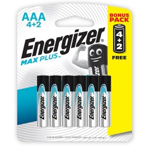 Energizer AAA MAXPLUS Alkaline Batteries Energizer AAA MAXPLUS Alkaline Batteries