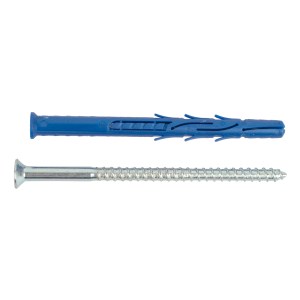 Rawlplug Nyl Frame Fixing Zp + Csk Screw 8.0mmx100mm X50 -Box Rawlplug Nyl Frame Fixing Zp + Csk Screw 8.0mmx100mm X50 -Box